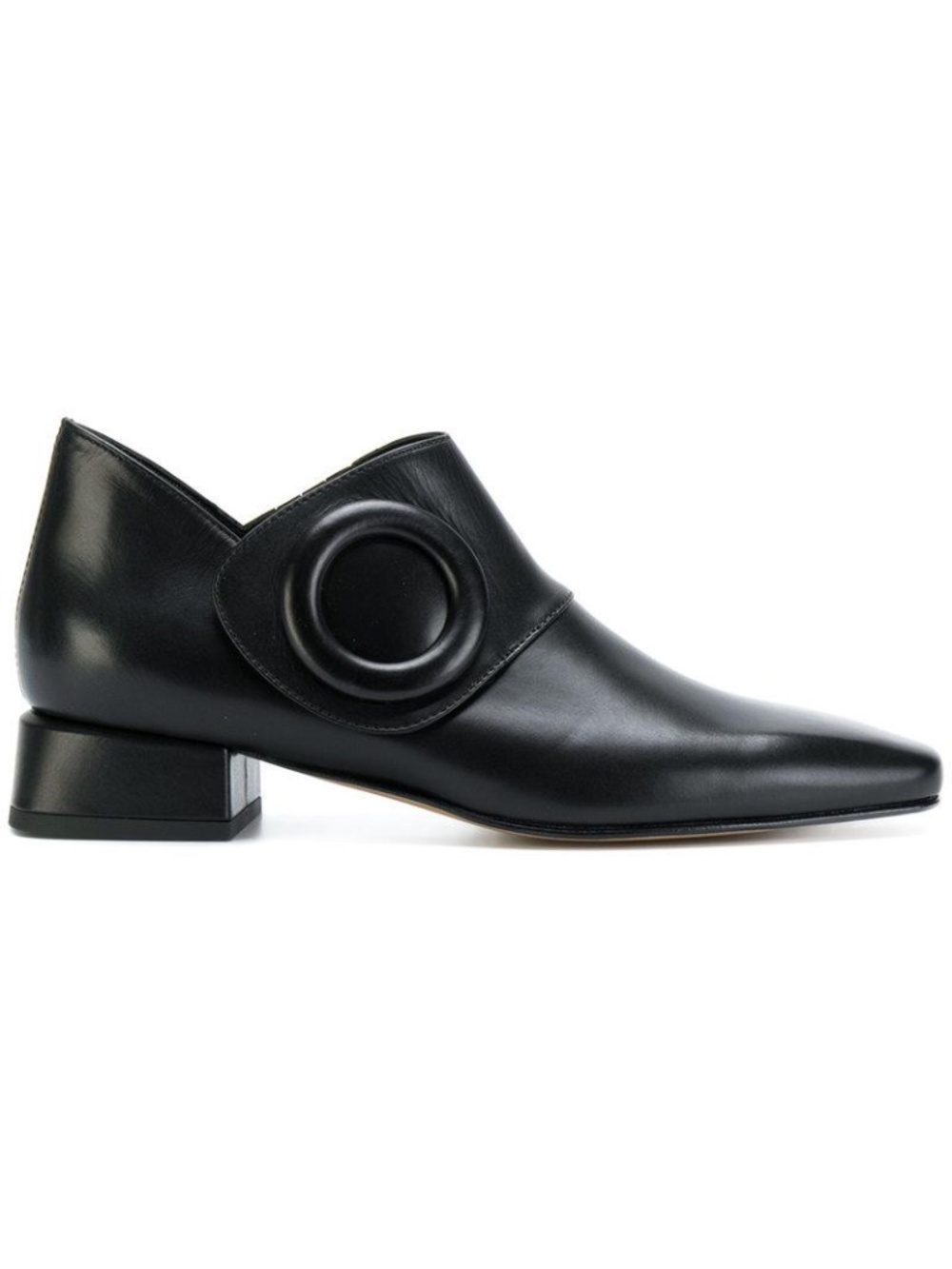 BOYY Black Ring Mules / Sz 39 (US 8.5)